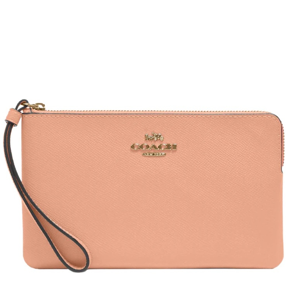 Coach Large Corner Zip Wristlet